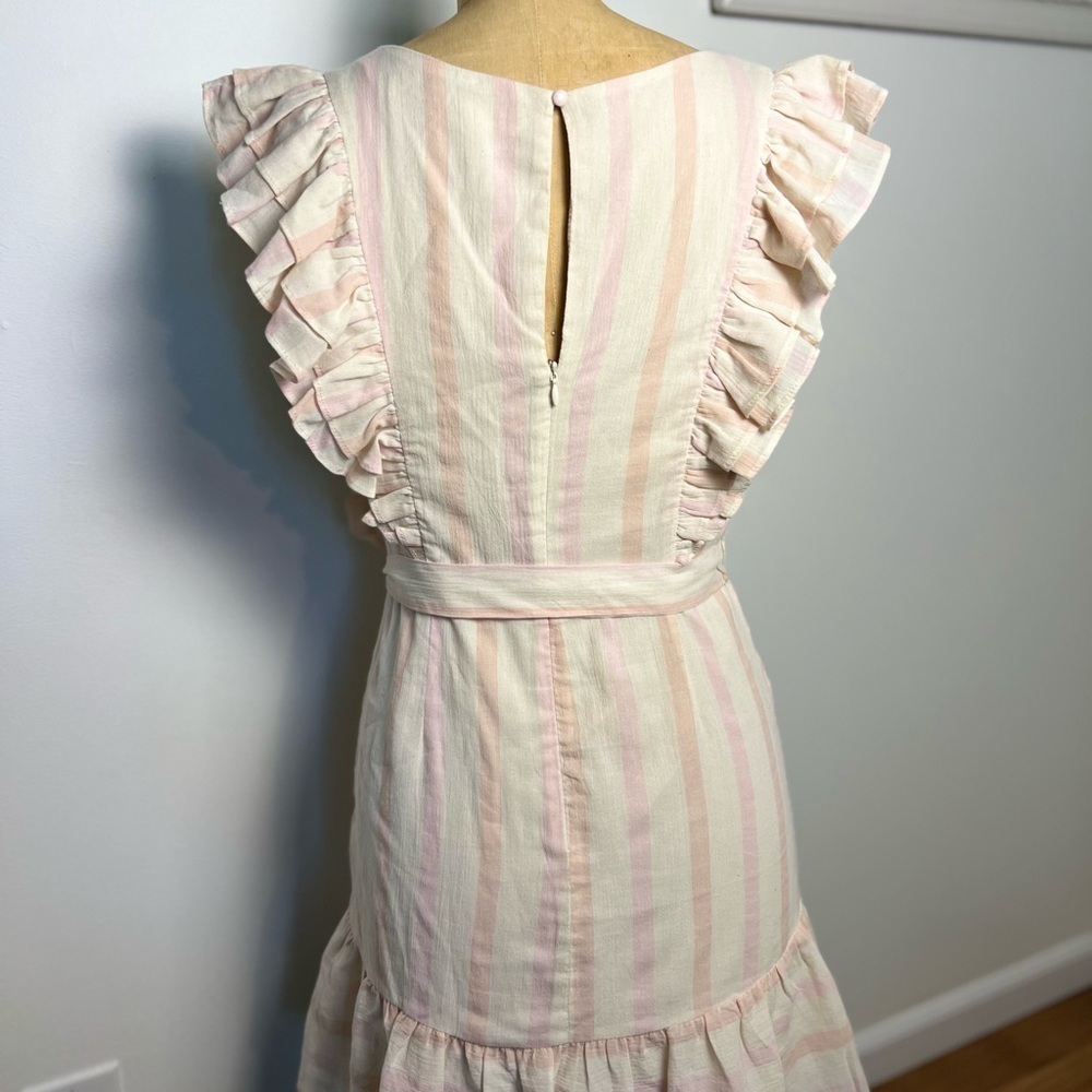 Storia “Vici Chelsea ruffle dress” medium with belt - Picture 6 of 9